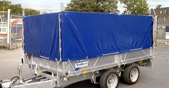 Tarpaulin trailer cover